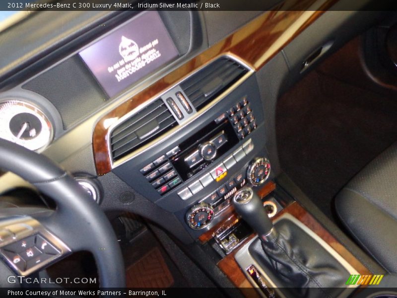 Iridium Silver Metallic / Black 2012 Mercedes-Benz C 300 Luxury 4Matic