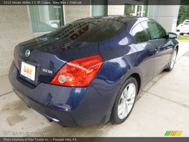 Navy Blue / Charcoal 2010 Nissan Altima 3.5 SR Coupe