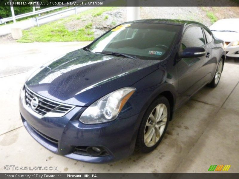 Navy Blue / Charcoal 2010 Nissan Altima 3.5 SR Coupe