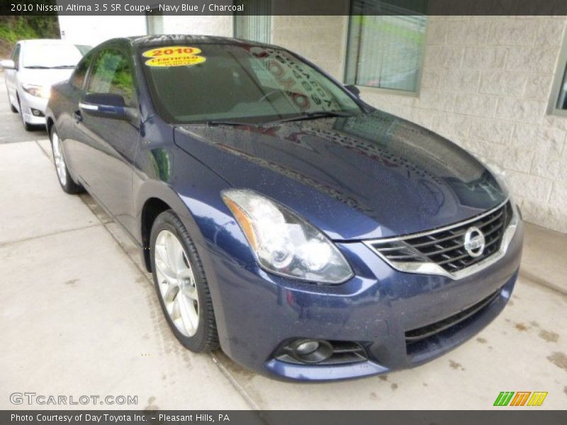 Navy Blue / Charcoal 2010 Nissan Altima 3.5 SR Coupe