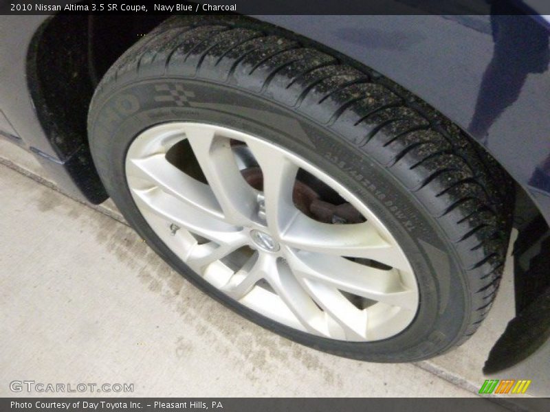 Navy Blue / Charcoal 2010 Nissan Altima 3.5 SR Coupe