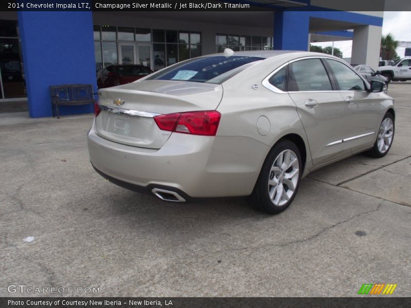 Champagne Silver Metallic / Jet Black/Dark Titanium 2014 Chevrolet Impala LTZ