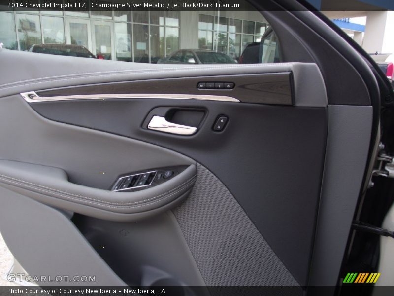 Champagne Silver Metallic / Jet Black/Dark Titanium 2014 Chevrolet Impala LTZ