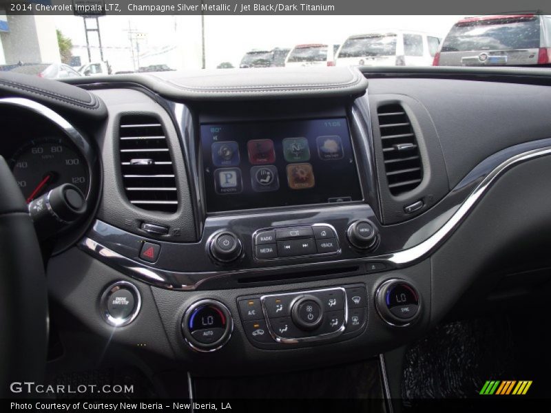 Champagne Silver Metallic / Jet Black/Dark Titanium 2014 Chevrolet Impala LTZ