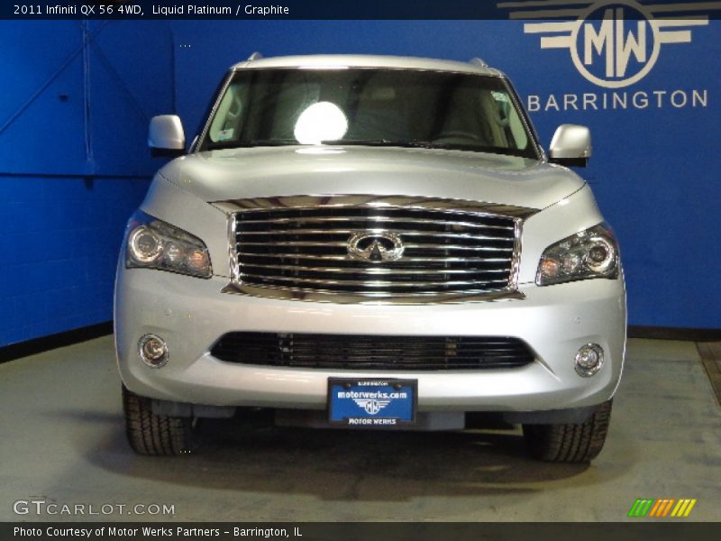 Liquid Platinum / Graphite 2011 Infiniti QX 56 4WD