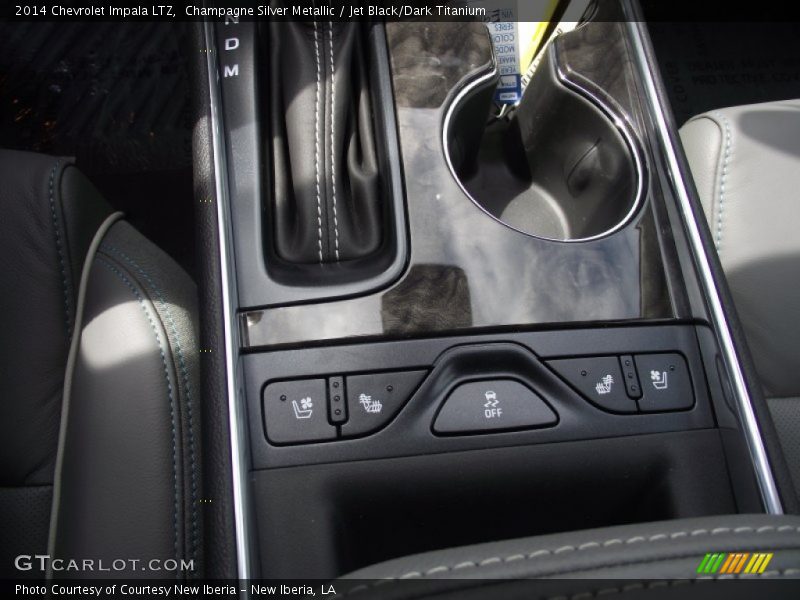 Champagne Silver Metallic / Jet Black/Dark Titanium 2014 Chevrolet Impala LTZ