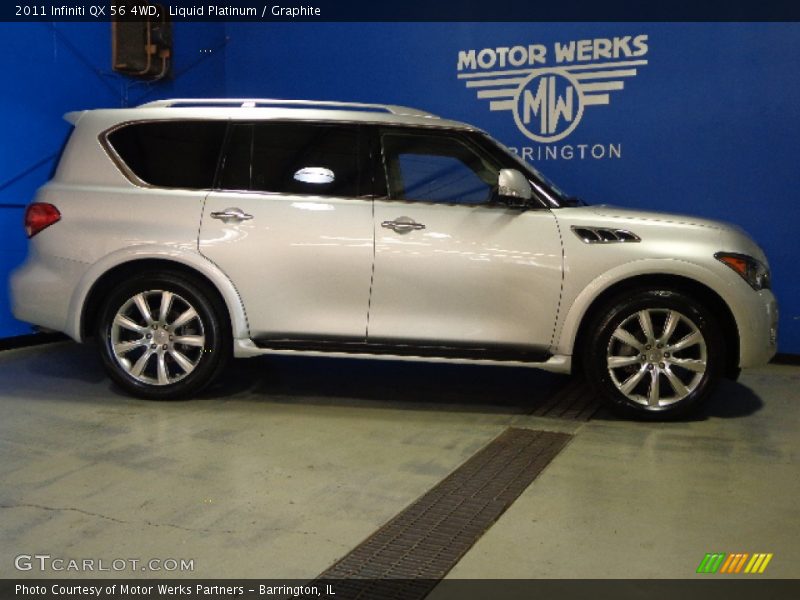 Liquid Platinum / Graphite 2011 Infiniti QX 56 4WD