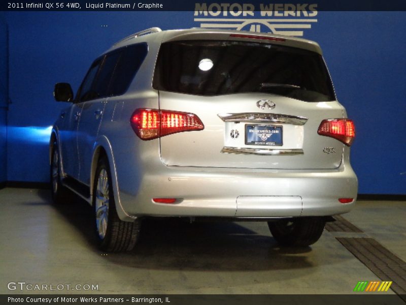 Liquid Platinum / Graphite 2011 Infiniti QX 56 4WD