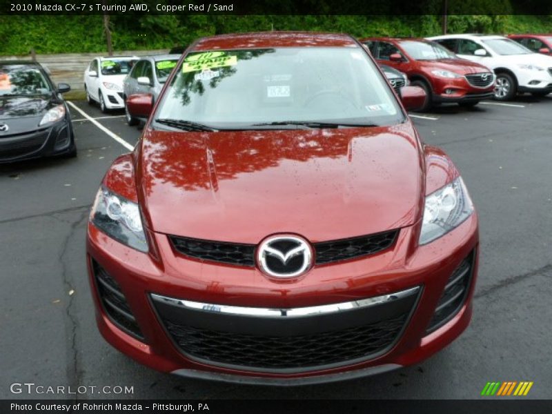 Copper Red / Sand 2010 Mazda CX-7 s Touring AWD