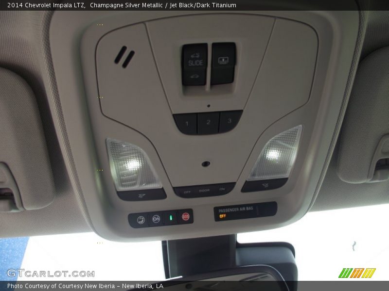 Champagne Silver Metallic / Jet Black/Dark Titanium 2014 Chevrolet Impala LTZ