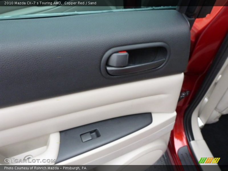 Copper Red / Sand 2010 Mazda CX-7 s Touring AWD