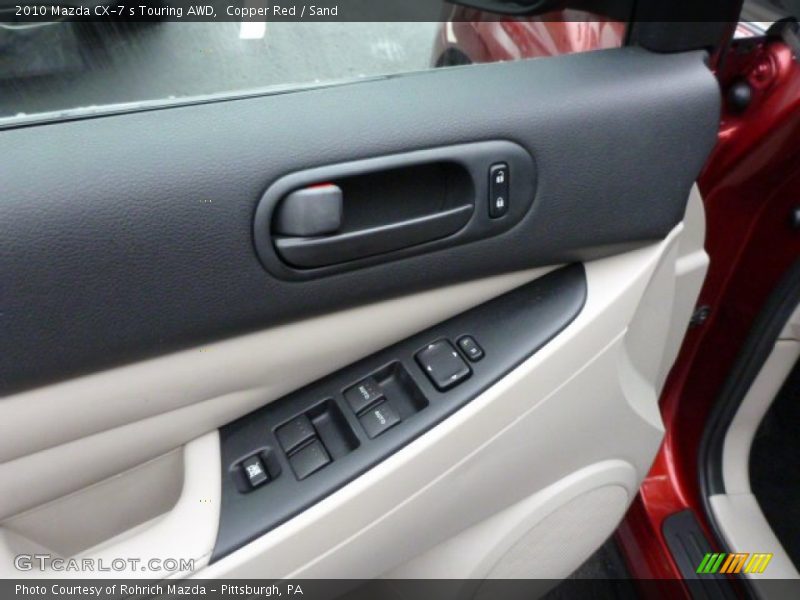 Copper Red / Sand 2010 Mazda CX-7 s Touring AWD