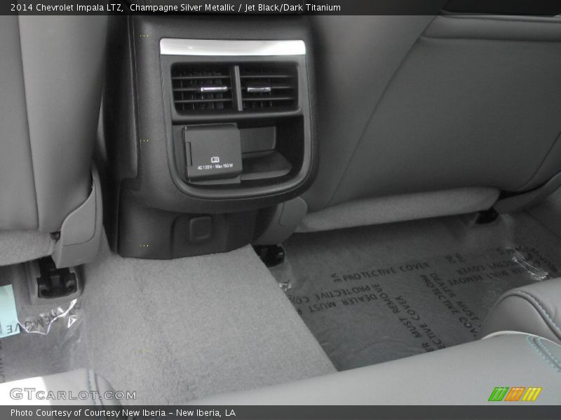 Champagne Silver Metallic / Jet Black/Dark Titanium 2014 Chevrolet Impala LTZ