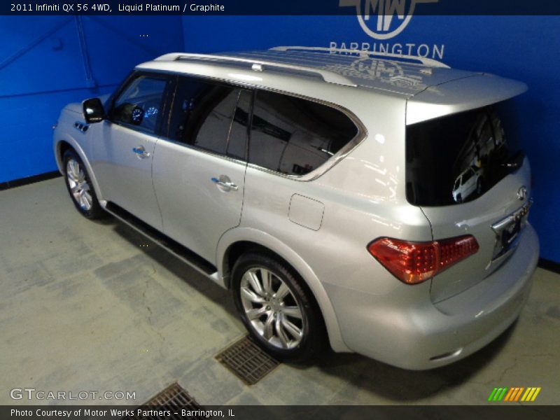 Liquid Platinum / Graphite 2011 Infiniti QX 56 4WD