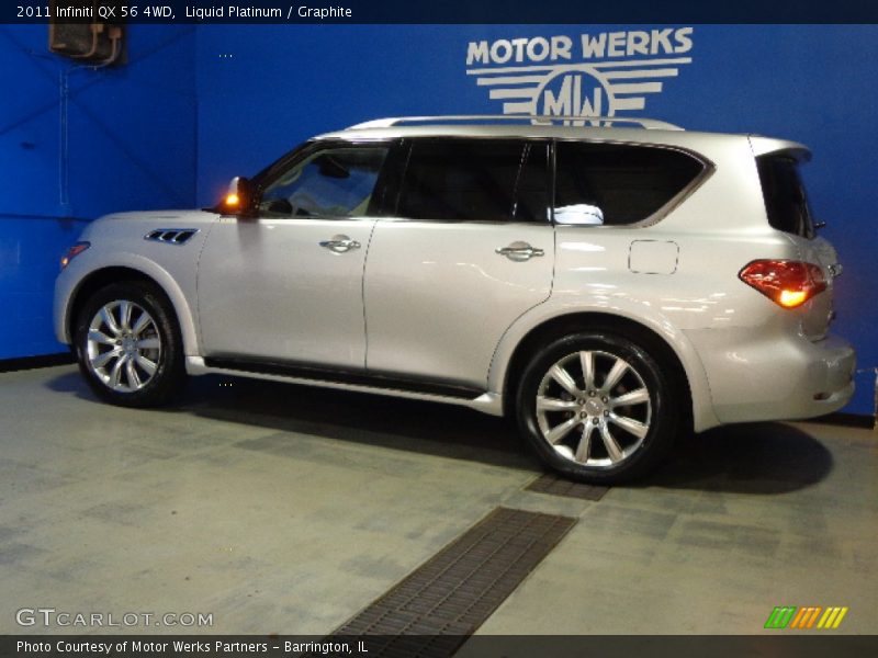 Liquid Platinum / Graphite 2011 Infiniti QX 56 4WD