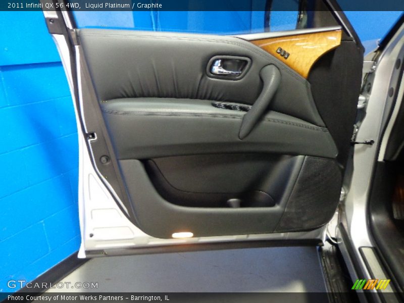 Liquid Platinum / Graphite 2011 Infiniti QX 56 4WD