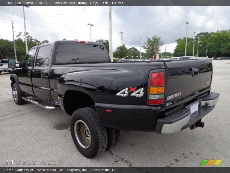 Onyx Black / Neutral 2006 GMC Sierra 3500 SLT Crew Cab 4x4 Dually