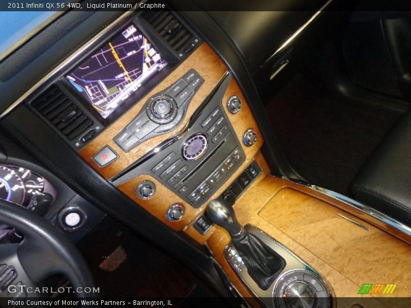 Liquid Platinum / Graphite 2011 Infiniti QX 56 4WD