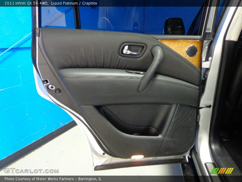 Liquid Platinum / Graphite 2011 Infiniti QX 56 4WD