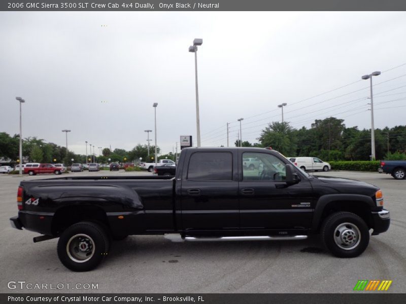  2006 Sierra 3500 SLT Crew Cab 4x4 Dually Onyx Black