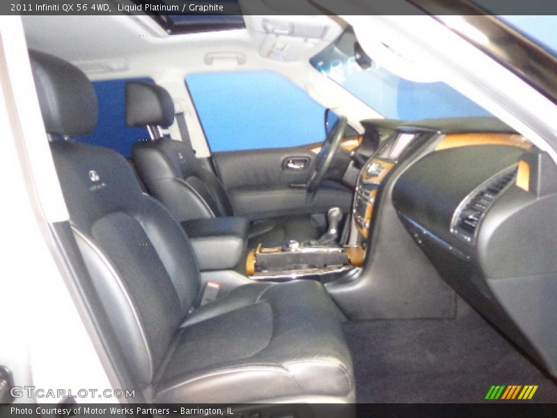 Liquid Platinum / Graphite 2011 Infiniti QX 56 4WD