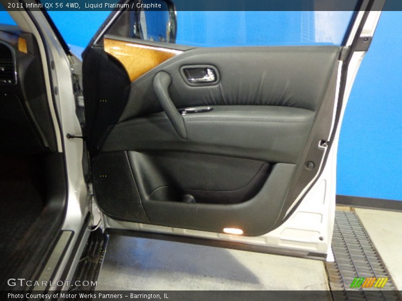 Liquid Platinum / Graphite 2011 Infiniti QX 56 4WD