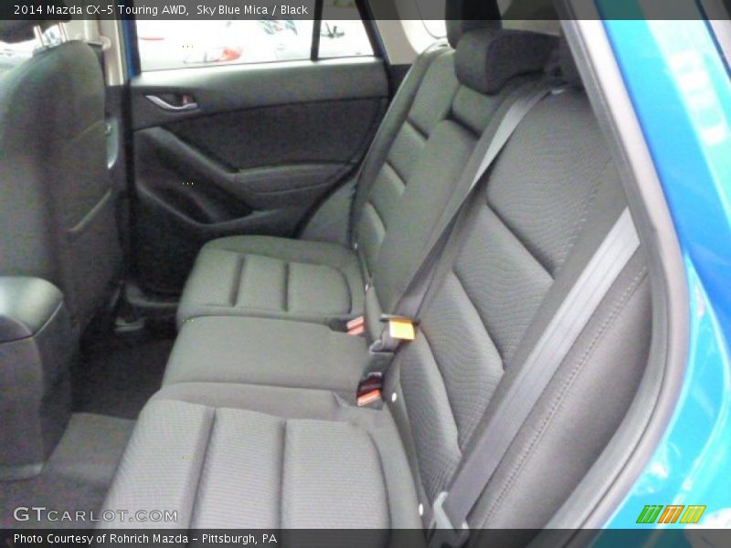 Sky Blue Mica / Black 2014 Mazda CX-5 Touring AWD