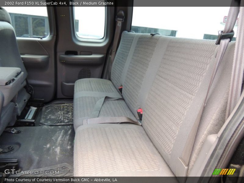 Black / Medium Graphite 2002 Ford F150 XL SuperCab 4x4