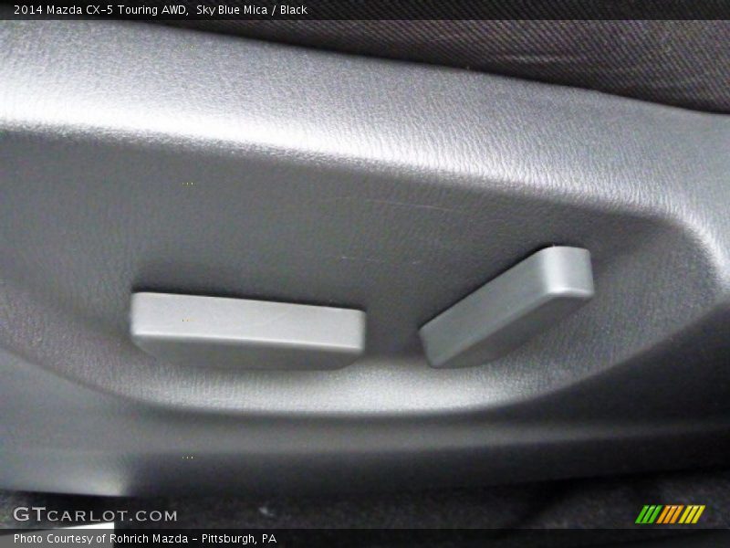 Sky Blue Mica / Black 2014 Mazda CX-5 Touring AWD