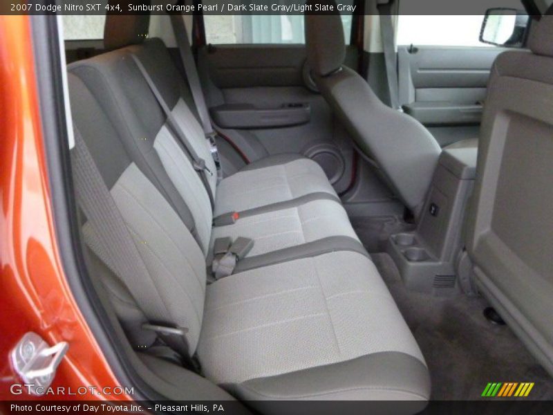 Sunburst Orange Pearl / Dark Slate Gray/Light Slate Gray 2007 Dodge Nitro SXT 4x4