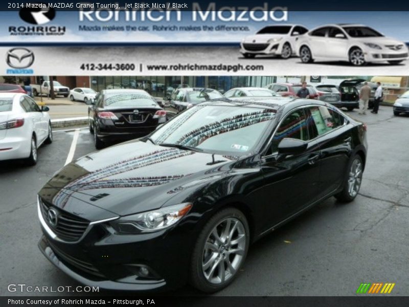 Jet Black Mica / Black 2014 Mazda MAZDA6 Grand Touring