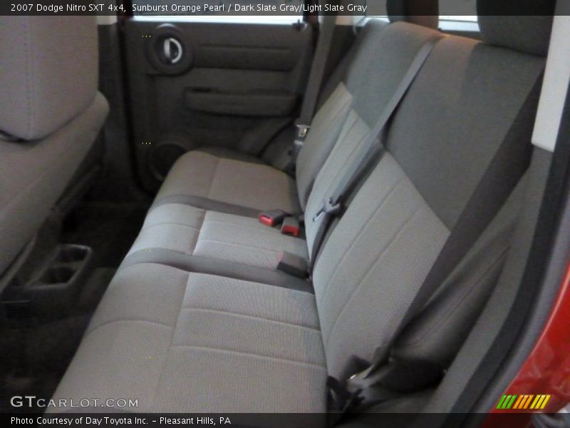 Sunburst Orange Pearl / Dark Slate Gray/Light Slate Gray 2007 Dodge Nitro SXT 4x4