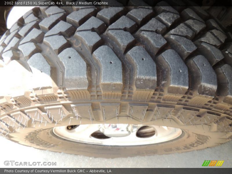Black / Medium Graphite 2002 Ford F150 XL SuperCab 4x4