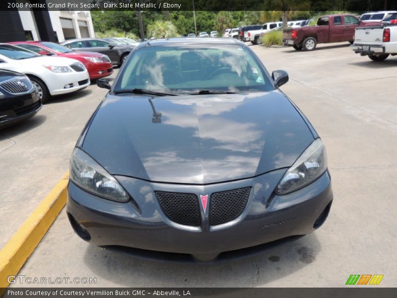 Dark Slate Metallic / Ebony 2008 Pontiac Grand Prix Sedan