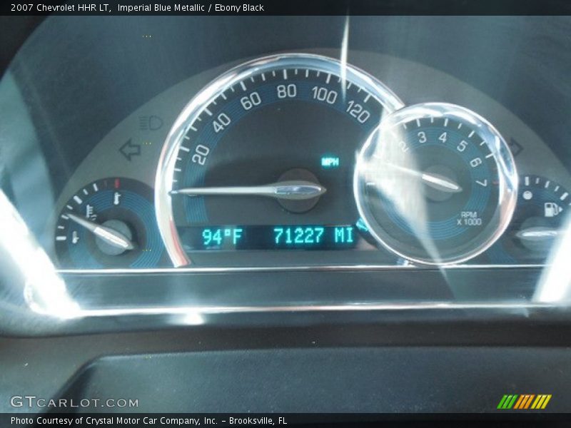 Imperial Blue Metallic / Ebony Black 2007 Chevrolet HHR LT