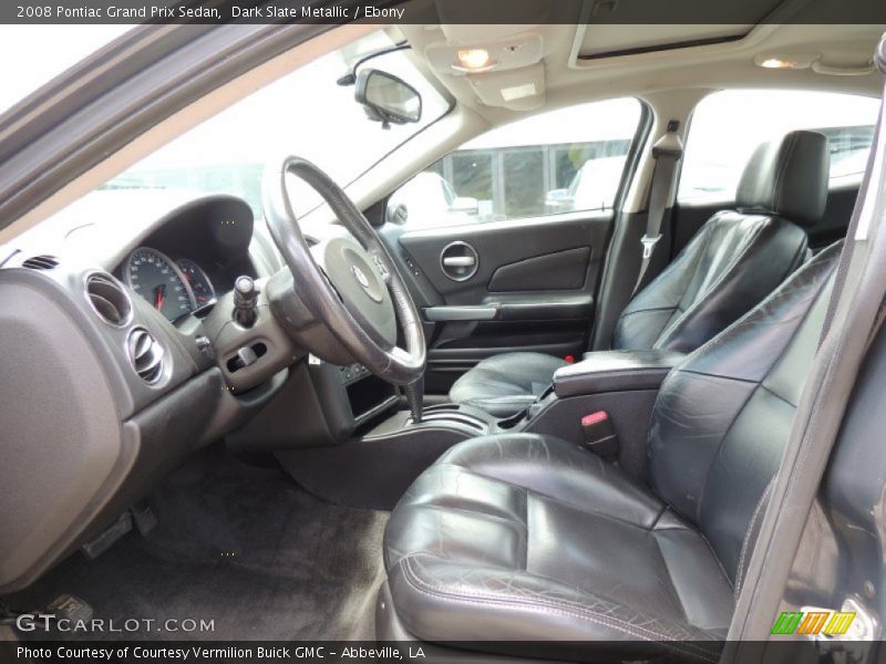 Dark Slate Metallic / Ebony 2008 Pontiac Grand Prix Sedan