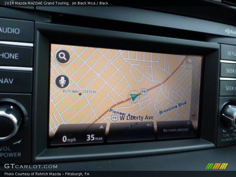 Jet Black Mica / Black 2014 Mazda MAZDA6 Grand Touring