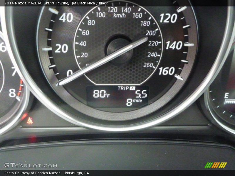 Jet Black Mica / Black 2014 Mazda MAZDA6 Grand Touring