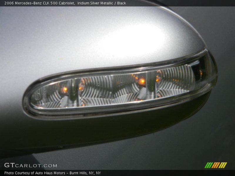 Iridium Silver Metallic / Black 2006 Mercedes-Benz CLK 500 Cabriolet