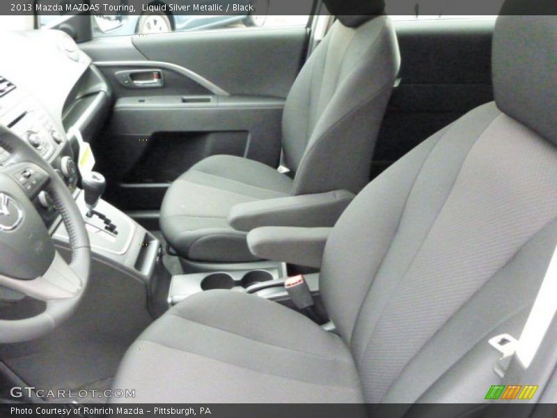 Front Seat of 2013 MAZDA5 Touring