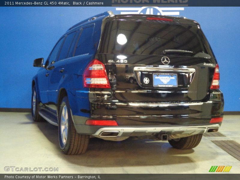 Black / Cashmere 2011 Mercedes-Benz GL 450 4Matic