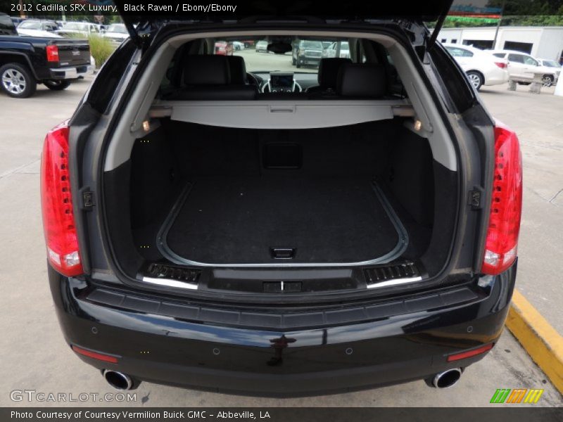 Black Raven / Ebony/Ebony 2012 Cadillac SRX Luxury