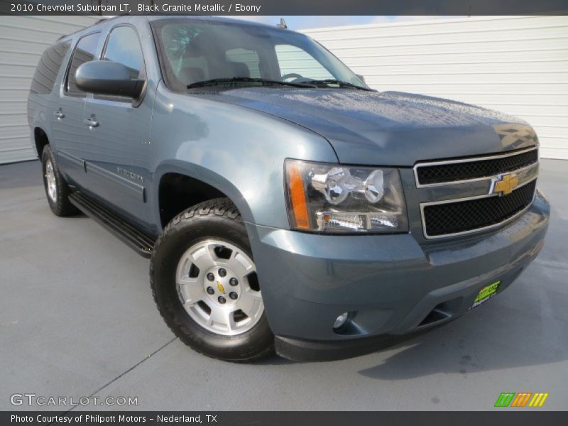 Black Granite Metallic / Ebony 2010 Chevrolet Suburban LT
