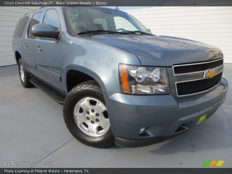Black Granite Metallic / Ebony 2010 Chevrolet Suburban LT