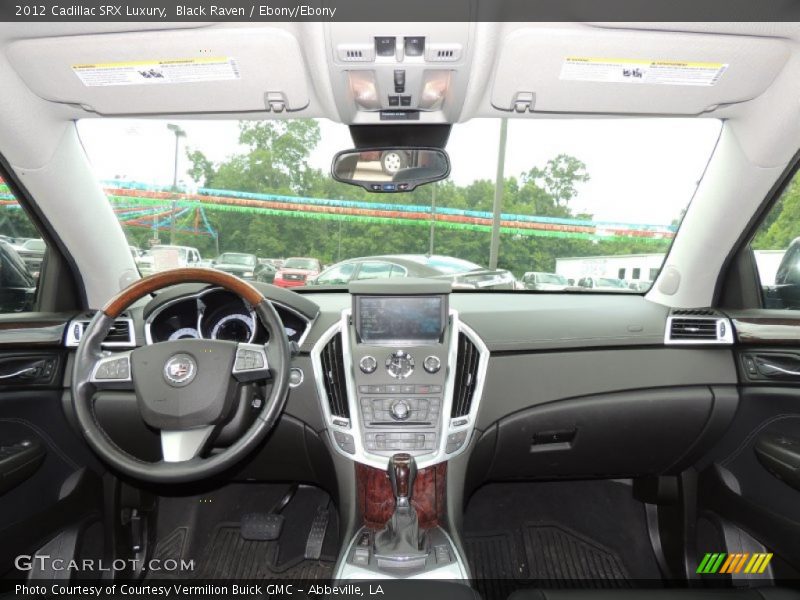 Black Raven / Ebony/Ebony 2012 Cadillac SRX Luxury