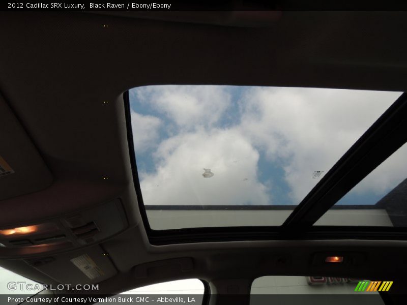 Black Raven / Ebony/Ebony 2012 Cadillac SRX Luxury