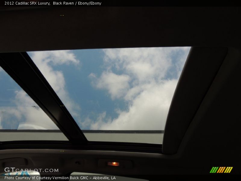 Black Raven / Ebony/Ebony 2012 Cadillac SRX Luxury