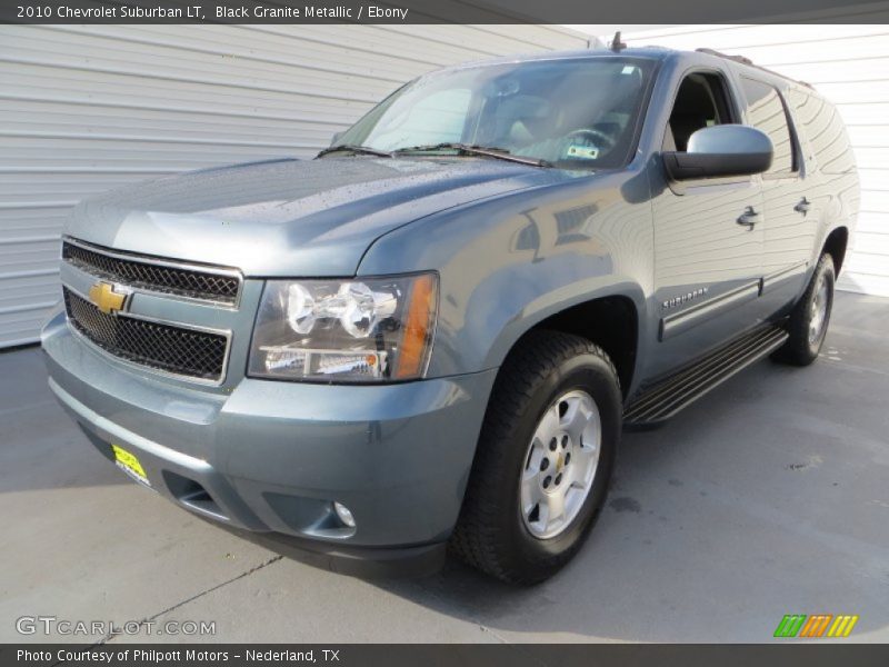 Black Granite Metallic / Ebony 2010 Chevrolet Suburban LT