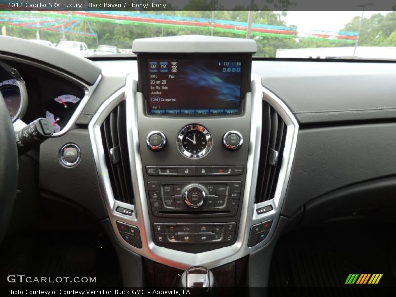 Black Raven / Ebony/Ebony 2012 Cadillac SRX Luxury