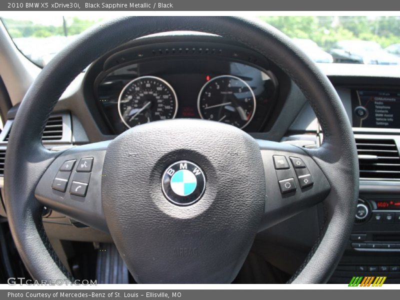 Black Sapphire Metallic / Black 2010 BMW X5 xDrive30i